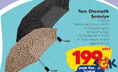 TAM OTOMATİK ŞEMSİYE